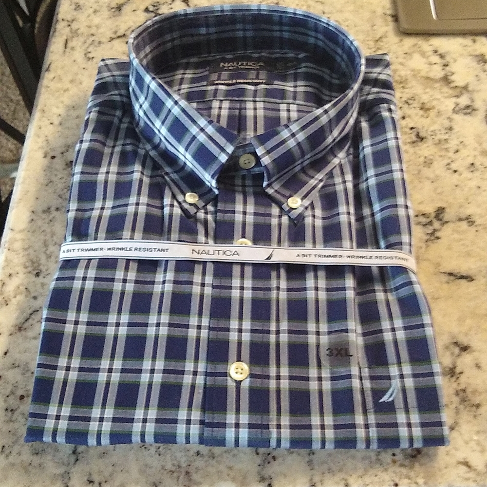 NWT Nautica Long Sleeve 3XL shirt